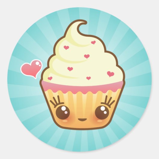 CuppyCakes Heart Stickers (Voorkant)
