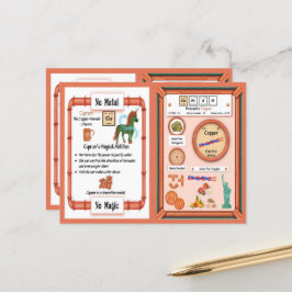 Cuprum - Copper Horn Unicorn Game Kaart