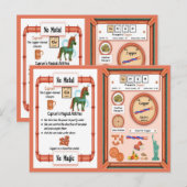 Cuprum - Copper Horn Unicorn Game Kaart (Voorkant / Achterkant)