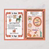 Cuprum - Copper Horn Unicorn Game Kaart (Voorkant)