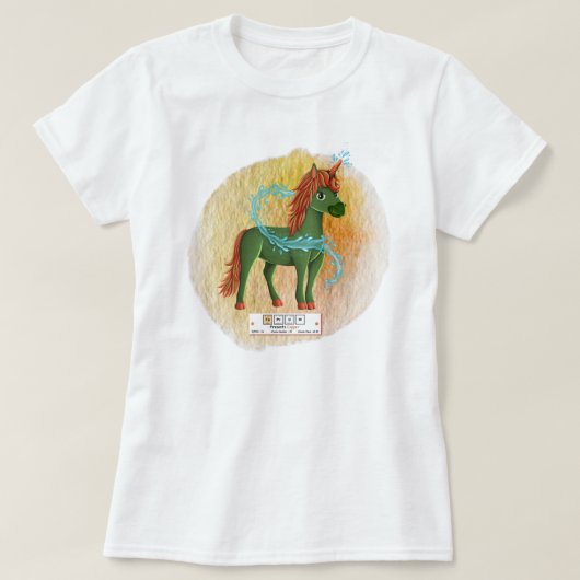 Cuprum het koperelement t-shirt (Design voorkant)