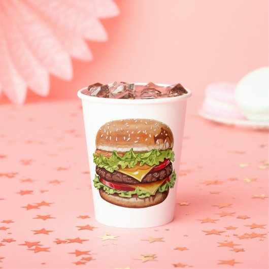 Cups burger papieren bekers (Insitu)