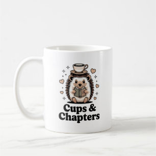 Cups & Chapters Warm Hedgehog Herfst Gezellig Koffiemok