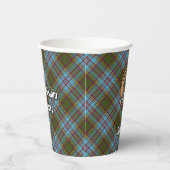 Cups Clan Anderson Crest Paper Cups Papieren Bekers (Rechts)