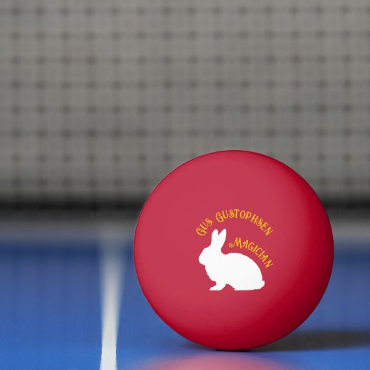 Cups en Ball Trick Custom Rabbit Ping Ball Ball (Net)