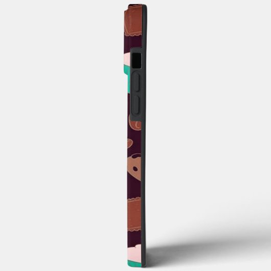 Cups en cupcakes, koffie Case-Mate iPhone case (Achterkant / Links)