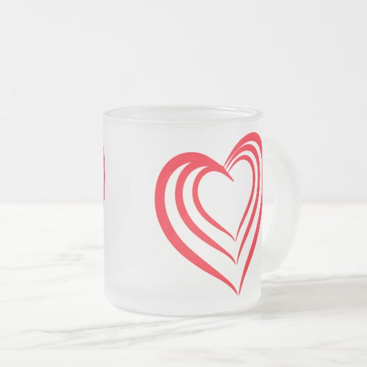 Cups Matglas Koffiemok (Voorkant rechts)