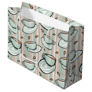 Cups Medley green Gift Bag Large Cadeautasje