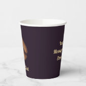 Cups op papier van koffie papieren bekers (Links)