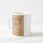 Cups - Paarse Pony carrousel Koffiemok (Voorkant links)