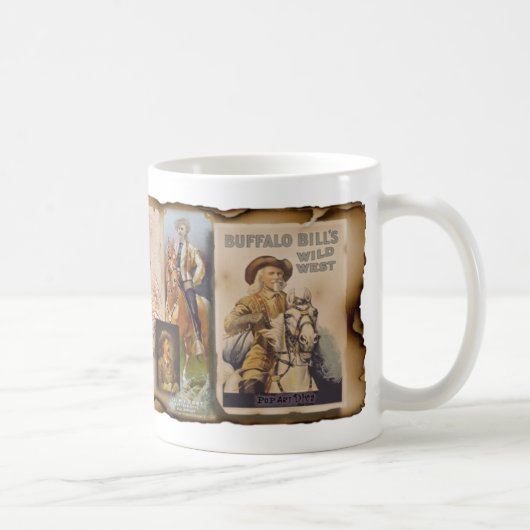 Cups, reiswieg, steins - Buffalo Bill Cody Koffiemok (Rechts)