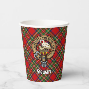 Cups van Clan Stewart Crest Paper Cups Papieren Bekers