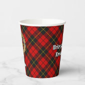 Cups van Clan Wallace Crest Paper Cups Papieren Bekers (Links)