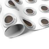 Cups van koffie verpakkingspapier cadeaupapier (Rol Hoek)