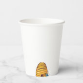 Cups van Vrijgezellenfeest van honingbijen Papieren Bekers (Achterkant)