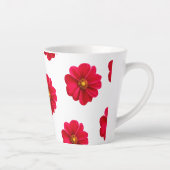 Cups voor bloemen ontwerp latte mok (Rechts)