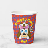 Cups voor echt papier papieren bekers (Achterkant)