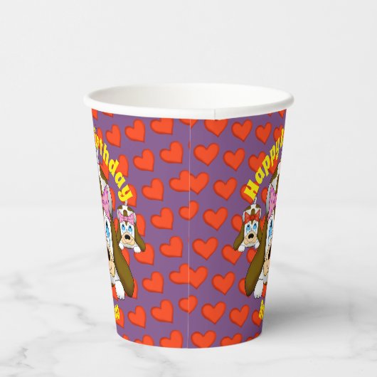 Cups voor echt papier papieren bekers (Rechts)