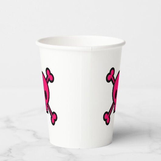Cups voor schedel papier papieren bekers (Rechts)