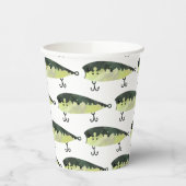 Cups voor Vissend papier Papieren Bekers (Links)