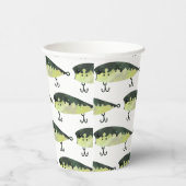 Cups voor Vissend papier Papieren Bekers (Rechts)