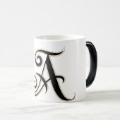 Cups witte letters A Magische Mok (Voorkant rechts)