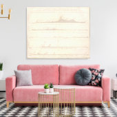 Cups Zuid-Amerikaans continent Canvas Afdruk (Insitu (Woonkamer))