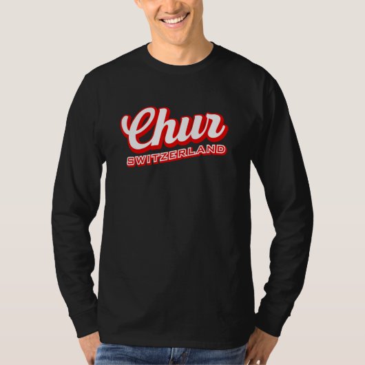 Cur Zwitserland T-shirt (Voorkant)