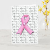 Cura, de Kaart van de Voorlichting van Kanker van (Gele Bloem)