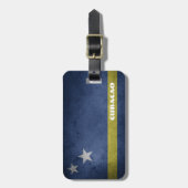 Curaao-vlag Bagagelabel (Voorkant verticaal)
