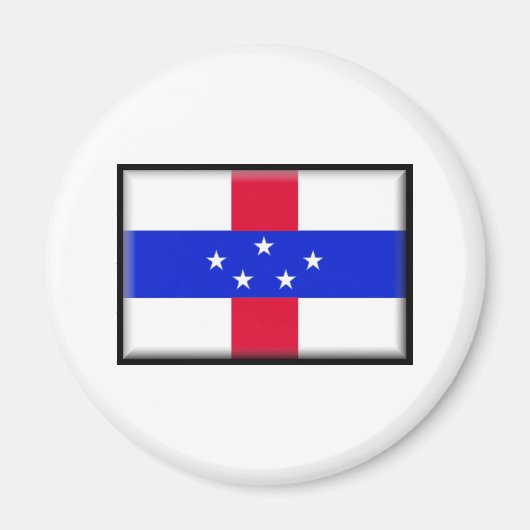 Curaao-vlag Magneet (Voorkant)