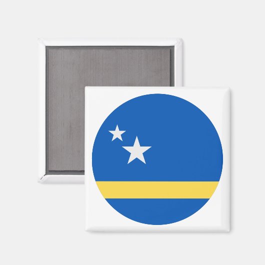 Curaao-vlag Magneet (Voorkant / Achterkant)