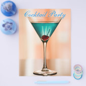 Curaçacocktail Flyer (Enkel)