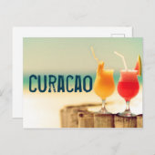 Curaçacocktails Briefkaart (Voorkant / Achterkant)