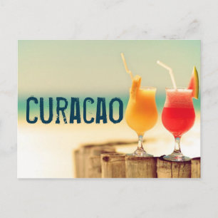 Curaçacocktails Briefkaart