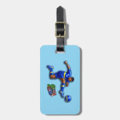 Curaçao bagagelabel (Voorkant verticaal)
