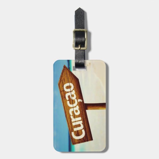 Curacao Bagagelabel (Voorkant verticaal)