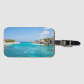 Curacao Beach Design Bagagelabel (Voorkant (horizontaal))