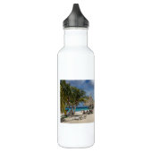 Curacao Beach Design Waterfles (Links)