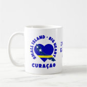 CURAÇAO Big Heart Fun Custom 2026 Soccer Koffiemok (Links)