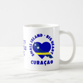 CURAÇAO Big Heart Fun Custom 2026 Soccer Koffiemok