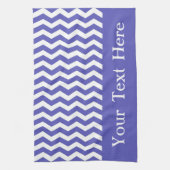 Curacao Blue Wave Chevron aanpasbaar Theedoek (Verticaal)