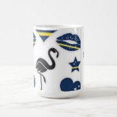 Curaçao Blue Wave Design Koffiemok (Center)