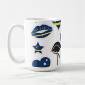 Curaçao Blue Wave Design Koffiemok (Links)