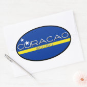 Curaçao - Bon Bini Ovale Sticker (Envelop)