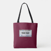 Curaçao-Bord (aanpasbaar) Tote Bag (Achterkant)