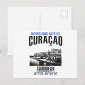Curaçao Briefkaart (Voorkant / Achterkant)