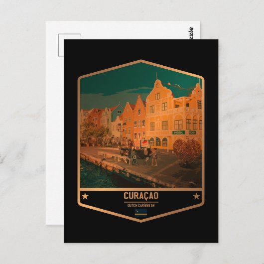 Curaçao Briefkaart (Voorkant / Achterkant)