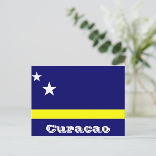 Curaçao Briefkaart (Staand voorkant)
