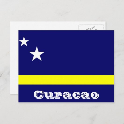 Curaçao Briefkaart (Voorkant / Achterkant)